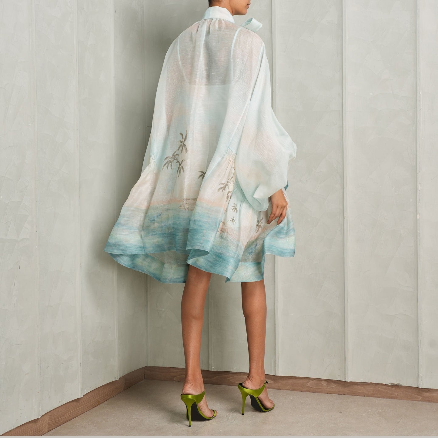Illuminate Billow Mini Dress