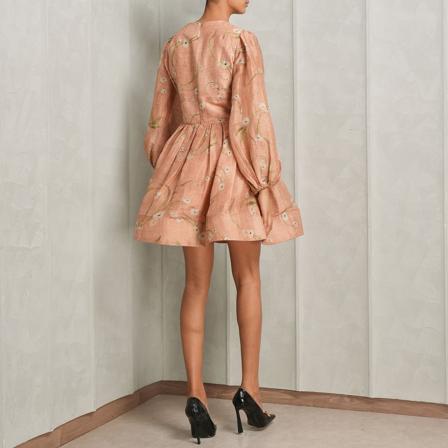 Illuminate Drawn Mini Dress