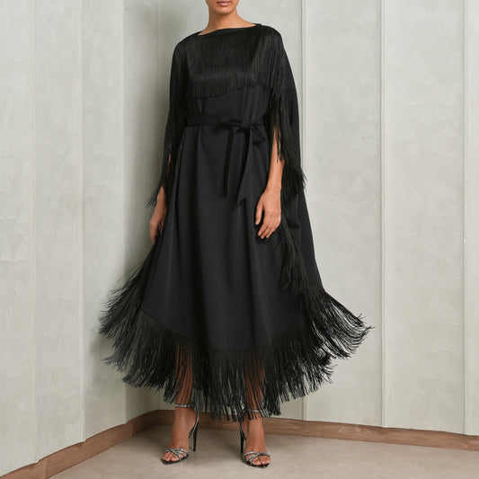 Fringe Midi Dress