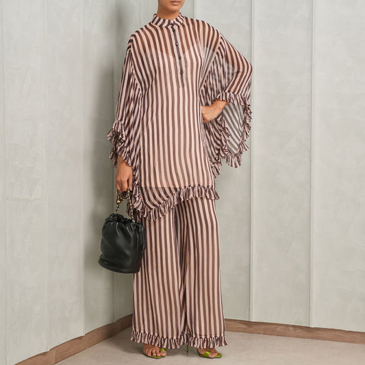 Balance Ruffle Flare Pant