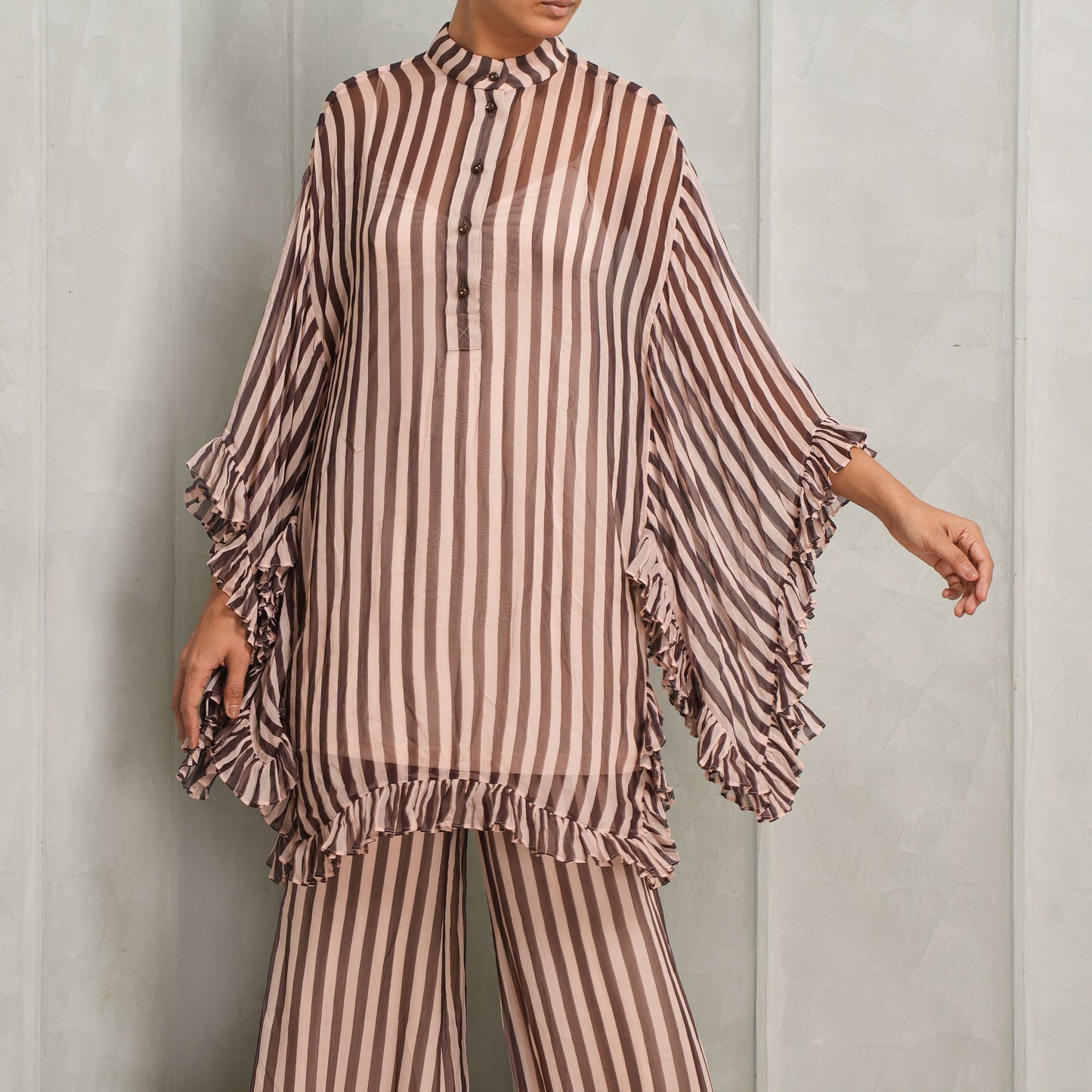 Balance Ruffle Tunic