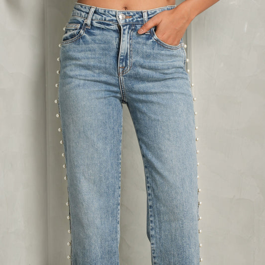 Amelia Pearl Embellished Jean