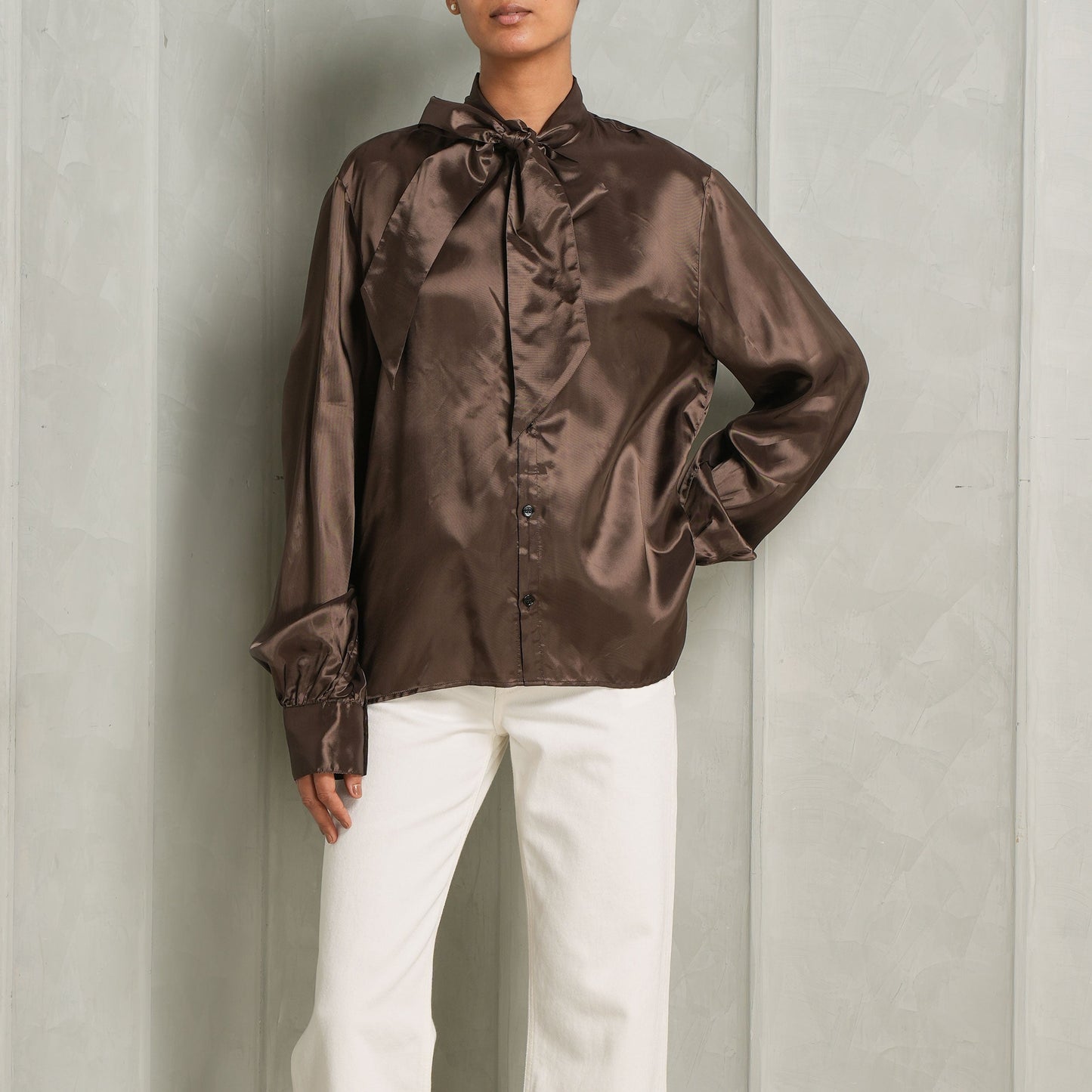 Chocolate Long-Sleeved Shirt