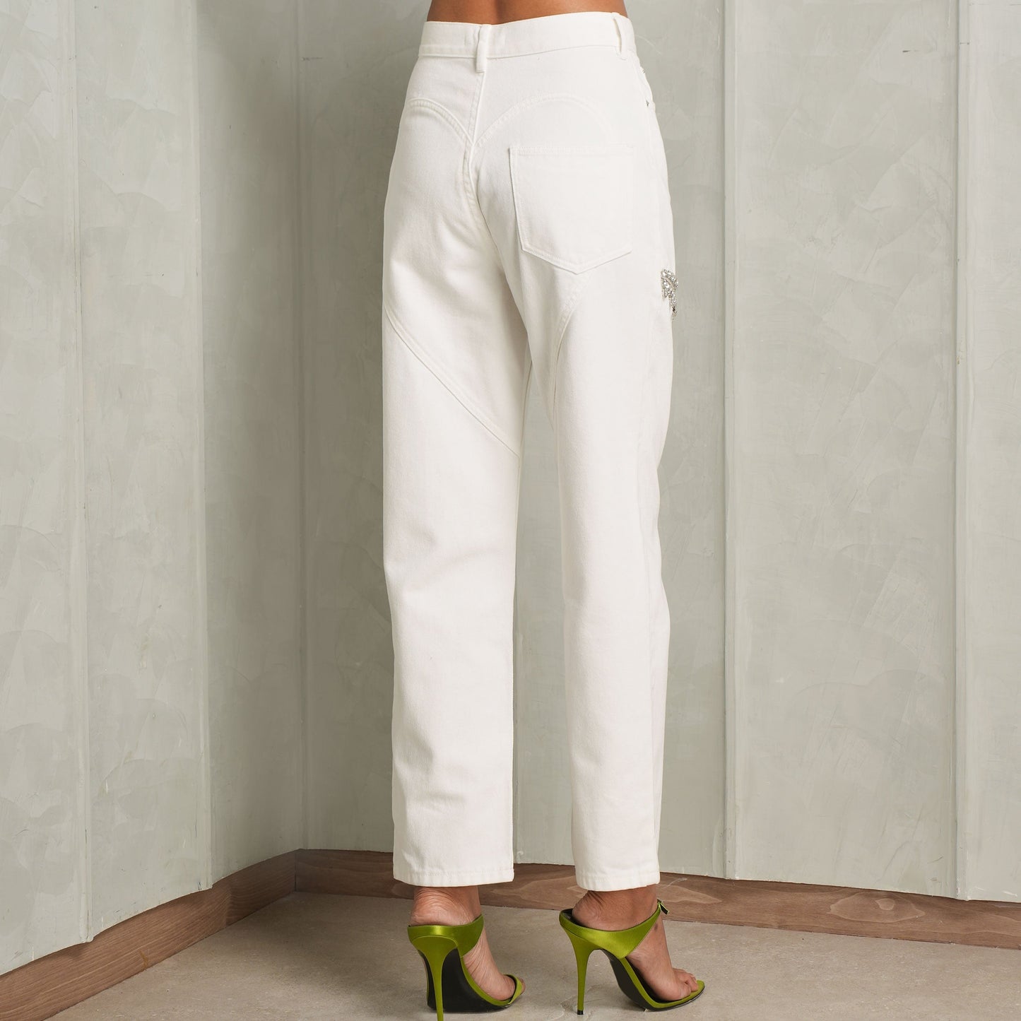 Crystal Slit Jean